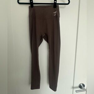 Gymshark Training 7/8 Leggings - Brown